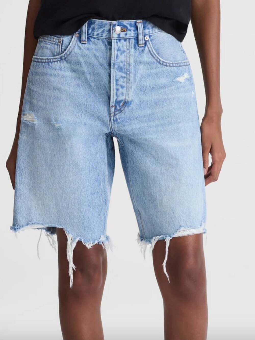 NWT! MADEWELL The Essex Long Baggy Short Size 24 - Picture 2 of 6